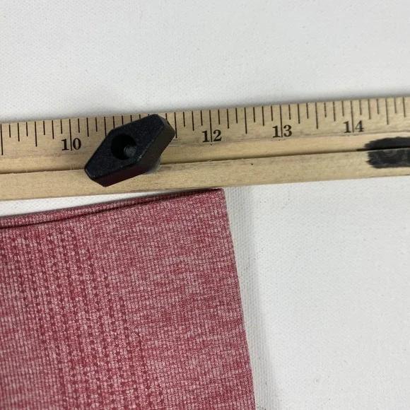 Gymshark Leggings Womens Pink Seamless High Waist Textured Yoga Gym Pants - Picture 5 of 9